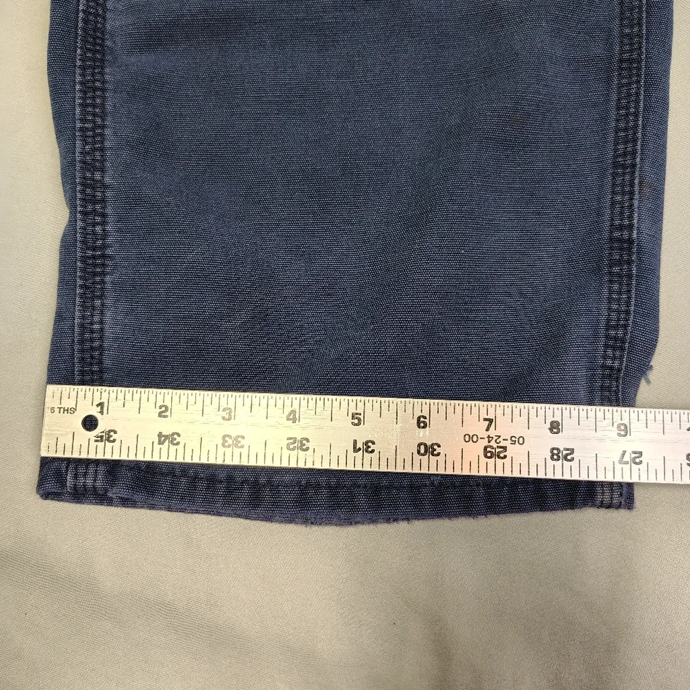 Carhartt FR Pants Mens Size 36x31 Blue Loose Straight‎